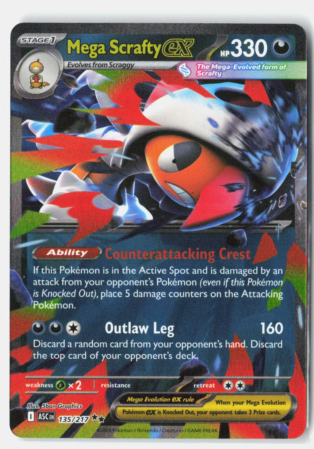 Mega Scrafty ex - 135/217