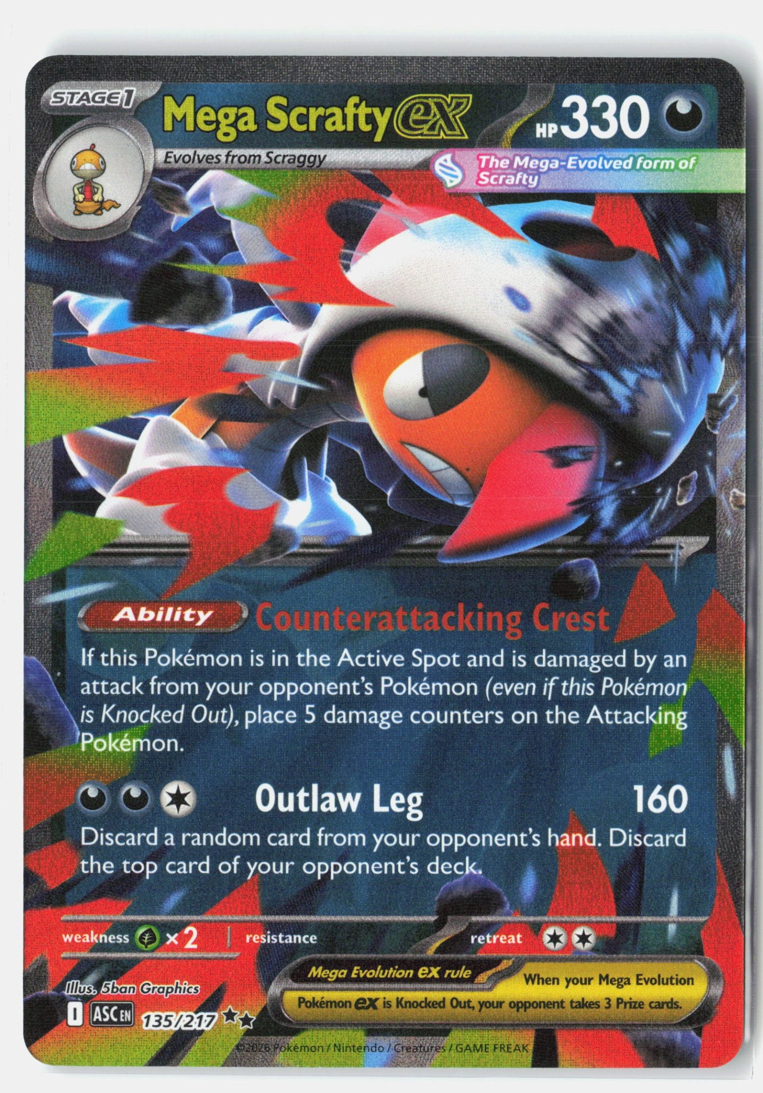 Mega Scrafty ex - 135/217