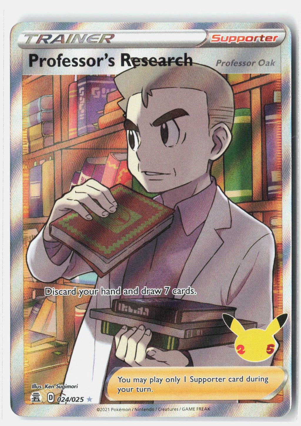 Professor's Research [Professor Oak] (Full Art)