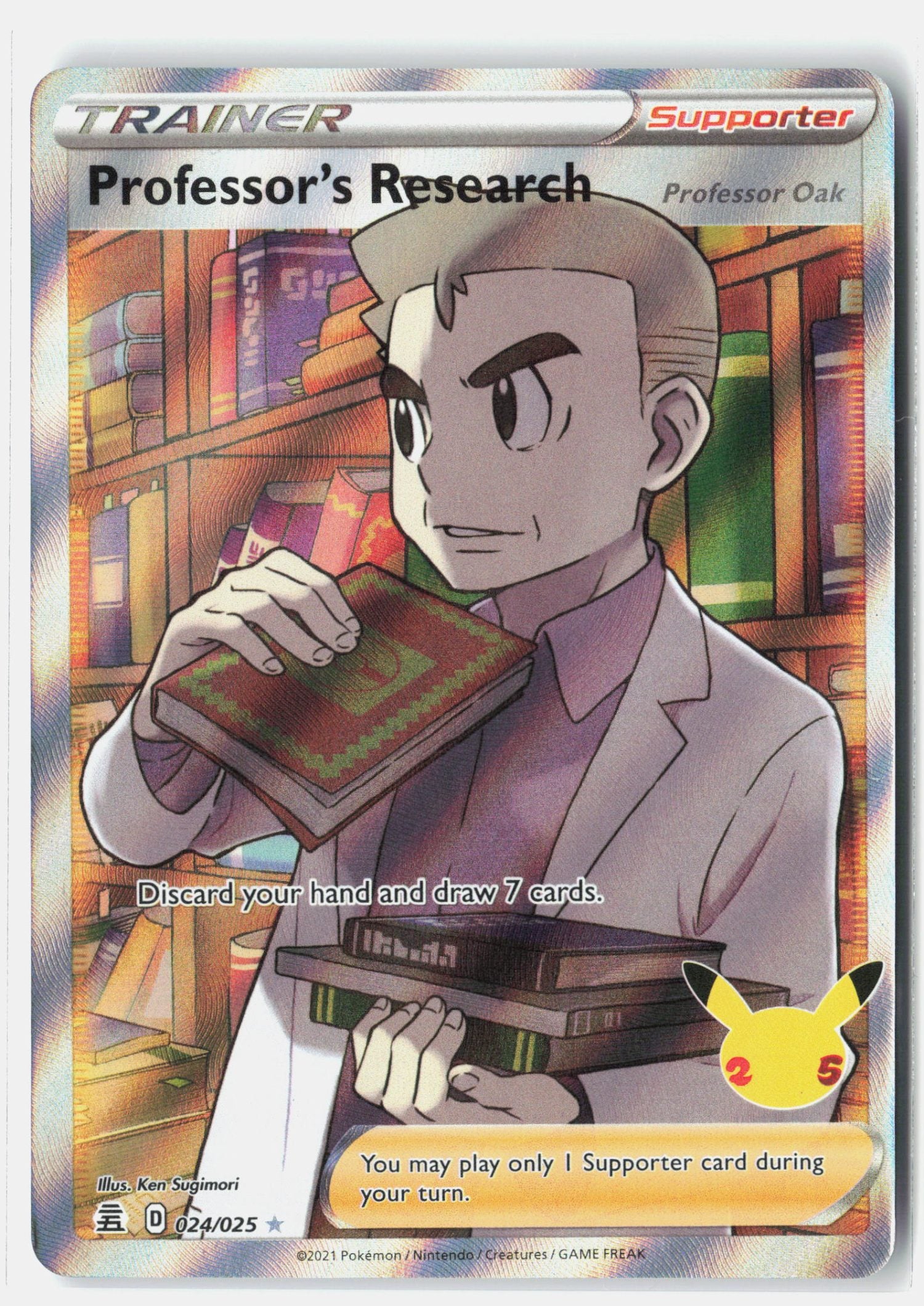 Professor's Research [Professor Oak] (Full Art)