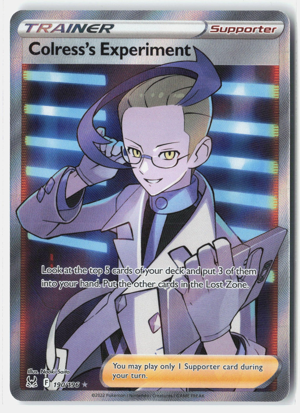 Colress's Experiment (Full Art)