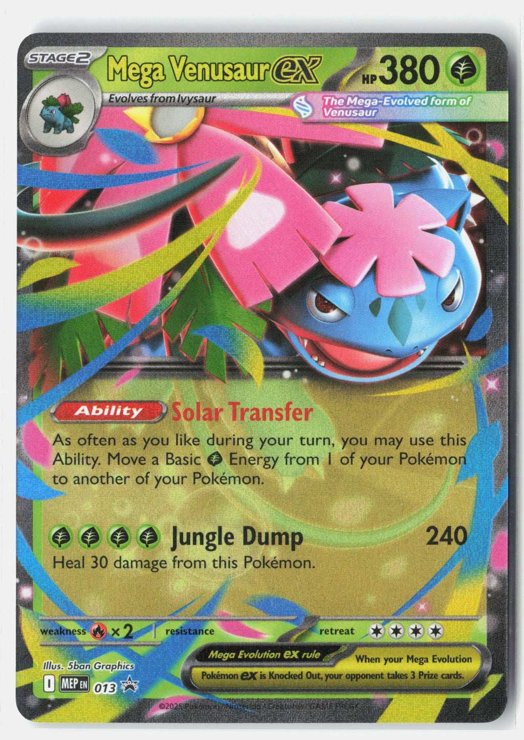 Mega Venusaur ex - 013