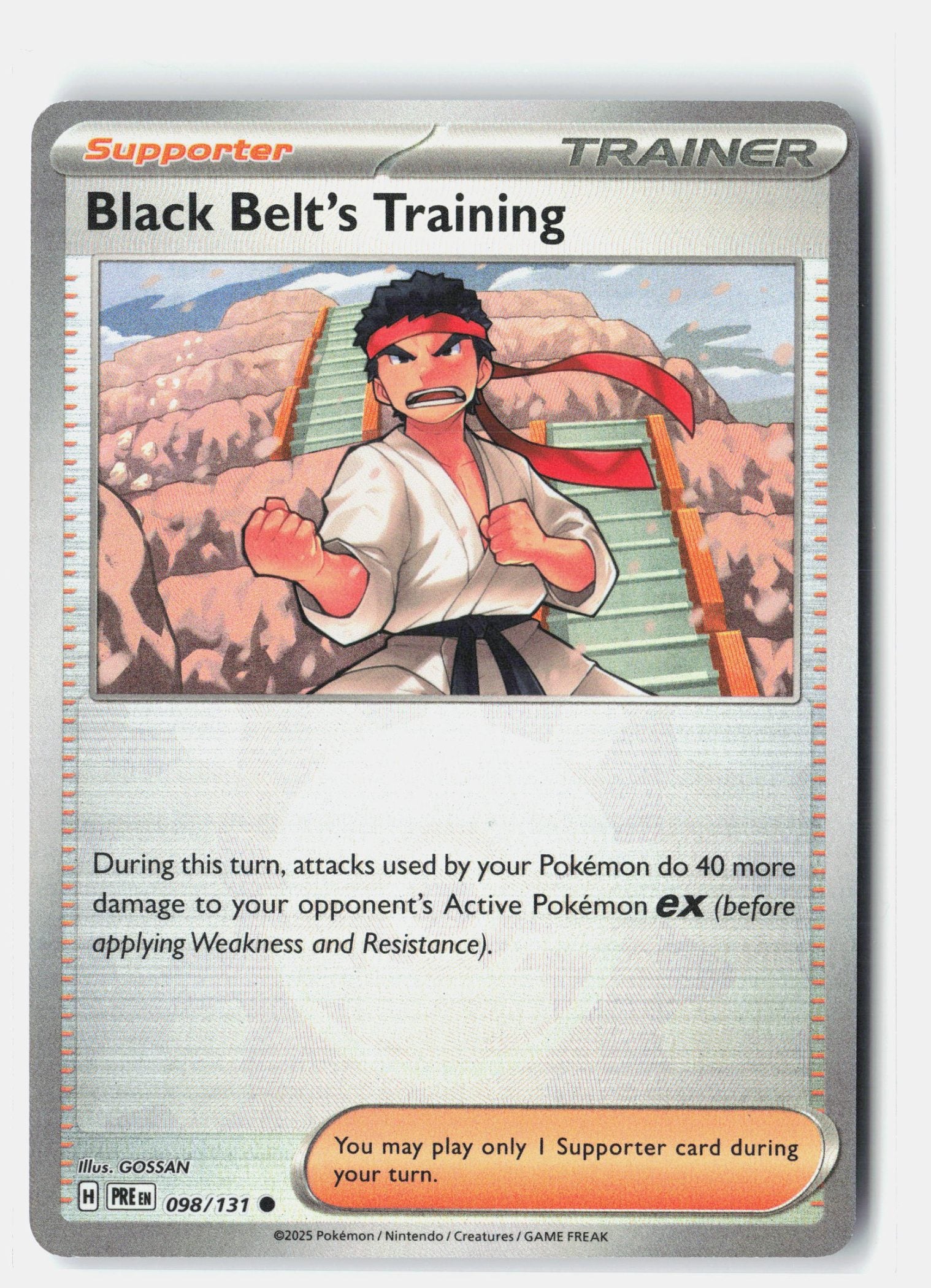 Black Belt's Training - 098/131 (Poke Ball Pattern)