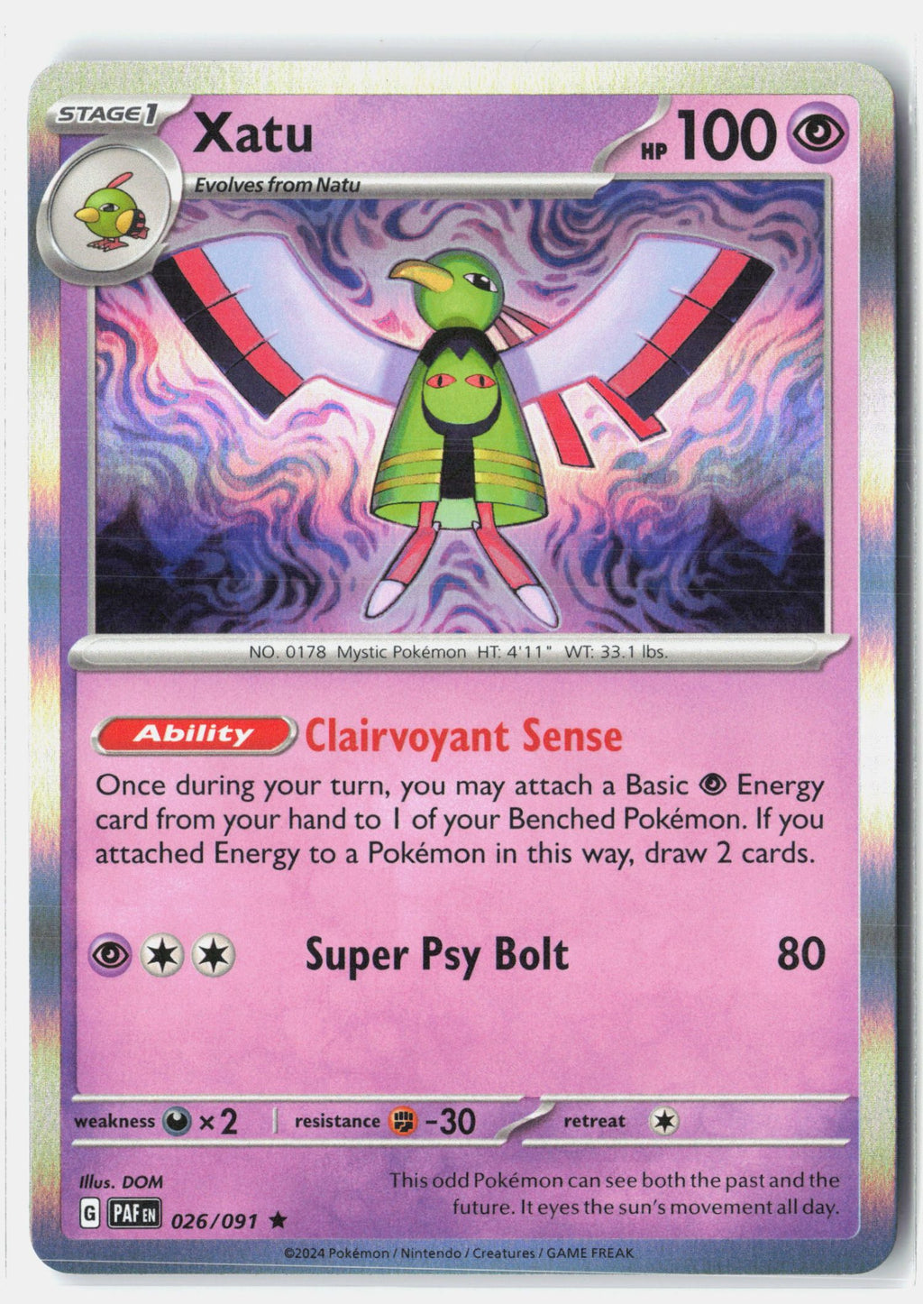 SortSwift stock scan | Near Mint / English / Holofoil