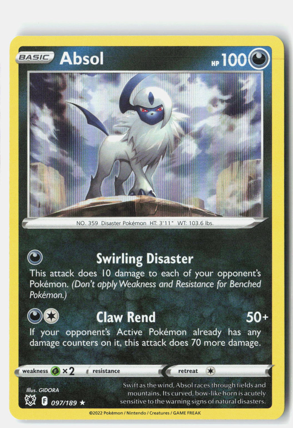 SortSwift stock scan | Near Mint / English / Holofoil