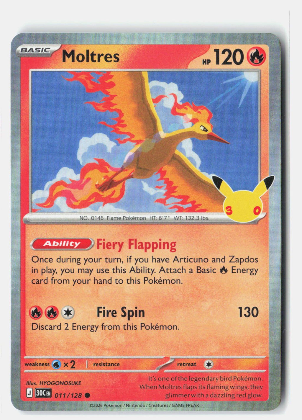 Moltres - 011/128