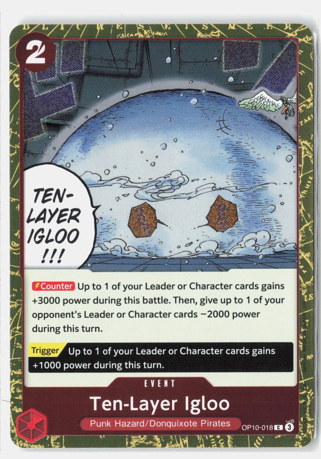 Ten-Layer Igloo (Pirate Foil)