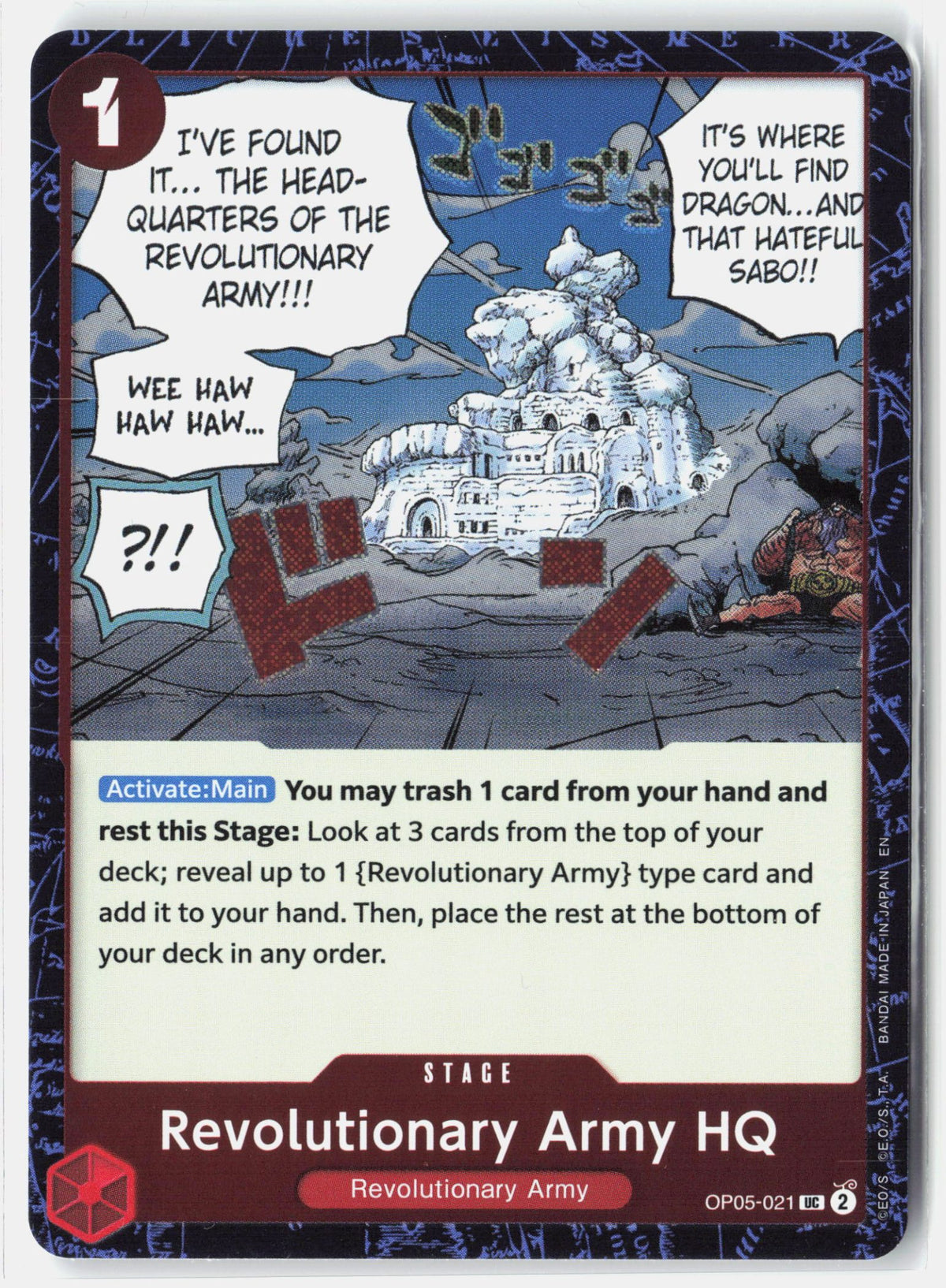 Revolutionary Army HQ (Pirate Foil)