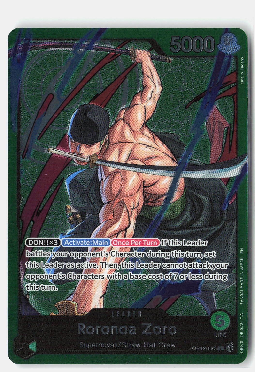 Roronoa Zoro - OP12-020 (Zoro Deck)