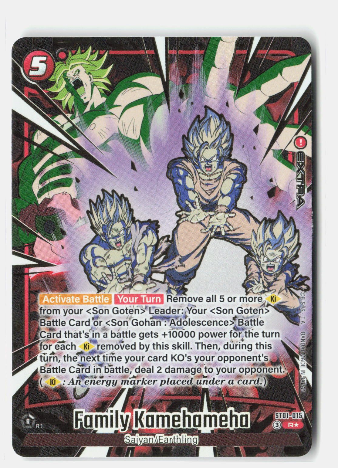 Family Kamehameha (Alternate Art)