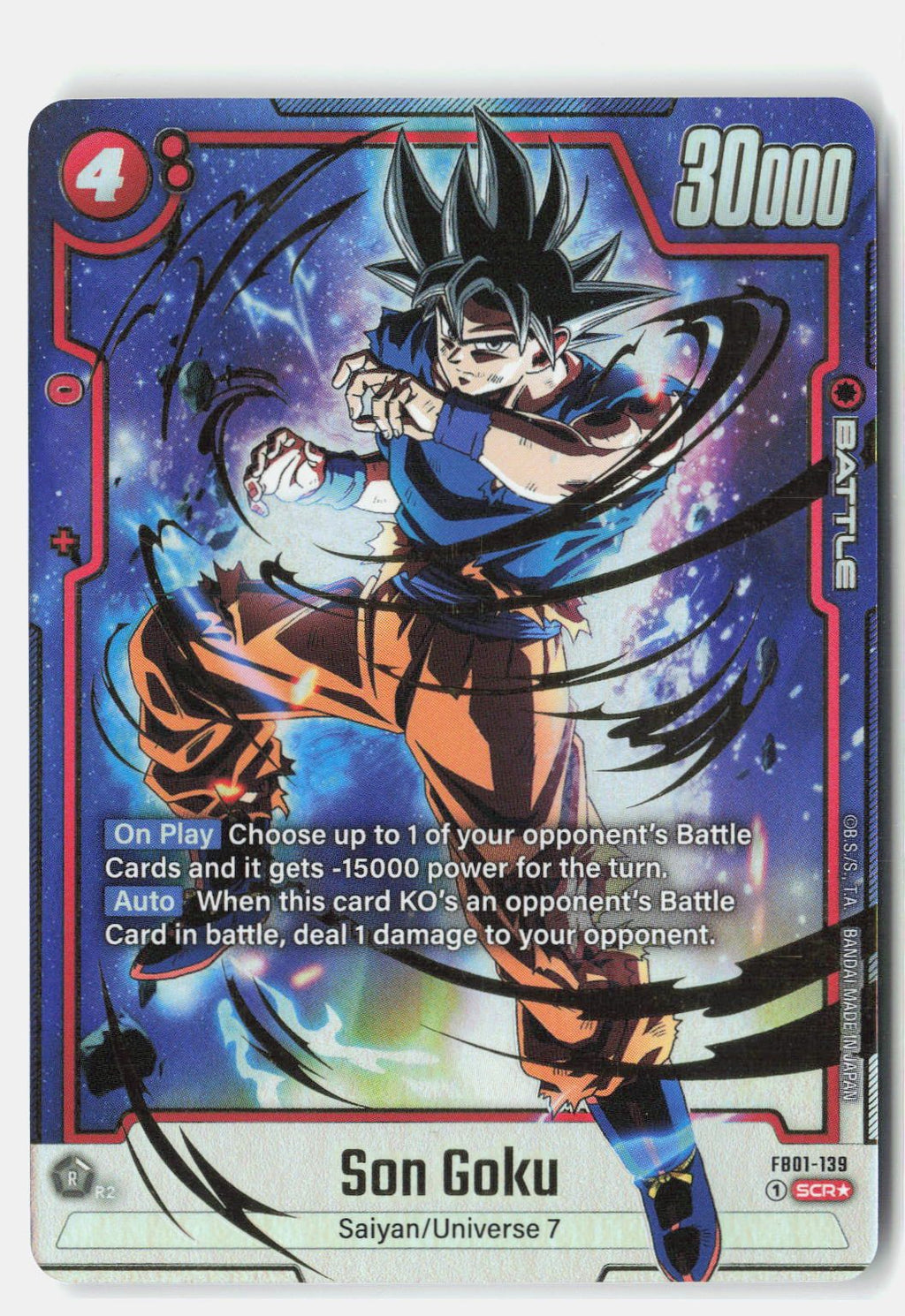 Son Goku - FB01-139 (Alternate Art)